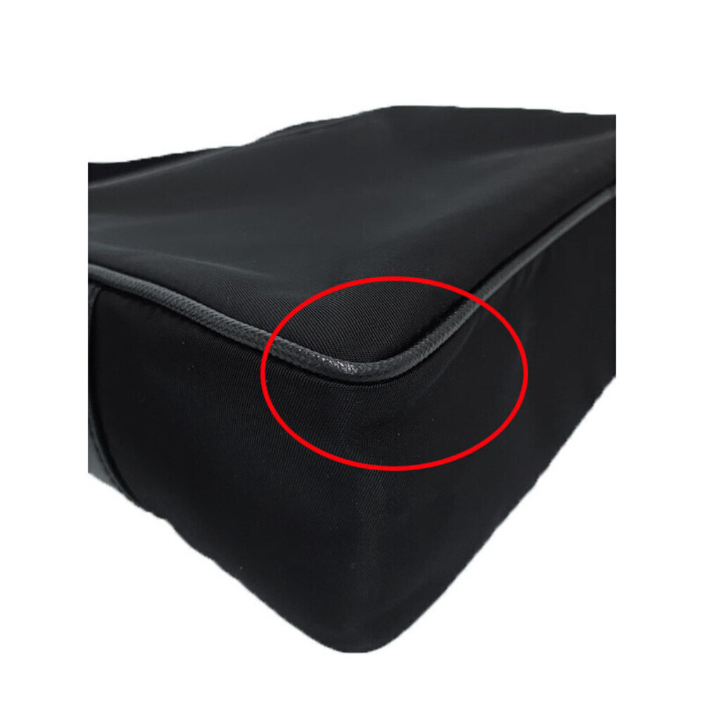 Prada Tessuto Crossbody messenger bag saffiano Leather Nero Black - Picture 9 of 9